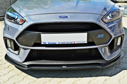 Spojler pod nárazník lipa Ford Focus MK3 RS V.4 15- černý lesklý plast
