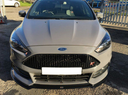 Spojler pod nárazník lipa Ford Focus MK3 ST Model V.3 2015-2018 černý lesklý plast