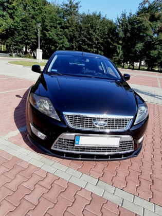 Spojler pod nárazník lipa Ford Mondeo MK4 před facelift matný plast