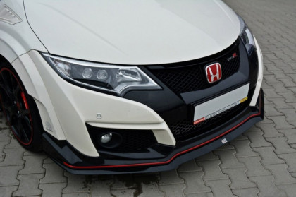 Spojler pod nárazník lipa Honda Civic IX Type R V.2 2015- carbon look