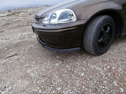 Spojler pod nárazník lipa Honda Civic VI EJ9 černý lesklý plast
