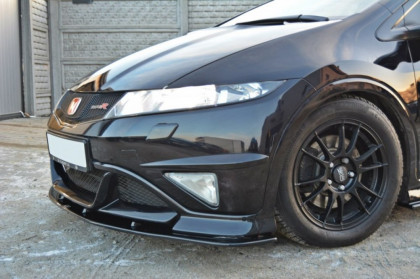 Spojler pod nárazník lipa Honda Civic VIII Type-R GP černý lesklý plast