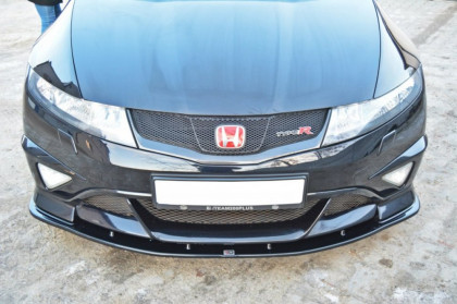 Spojler pod nárazník lipa Honda Civic VIII Type-R GP černý lesklý plast
