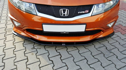 Spojler pod nárazník lipa Honda Civic VIII Type-S/R černý lesklý plast