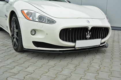 Spojler pod nárazník lipa Maserati Granturismo 07-11 černý lesklý plast