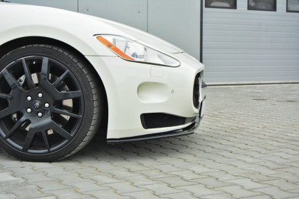 Spojler pod nárazník lipa Maserati Granturismo 07-11 černý lesklý plast