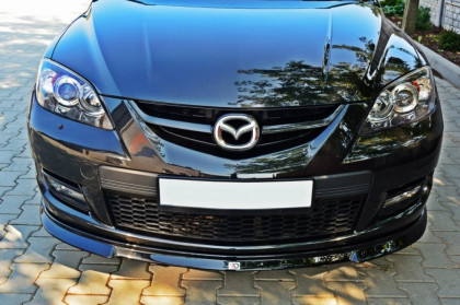 Spojler pod nárazník lipa Mazda 3 MPS MK1 Před facelift černý lesklý plast