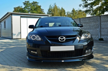 Spojler pod nárazník lipa Mazda 3 MPS MK1 Před facelift černý lesklý plast