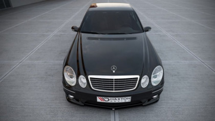 Spojler pod nárazník lipa Mercedes E-Class W211 AMG 06-09 facelift carbon look