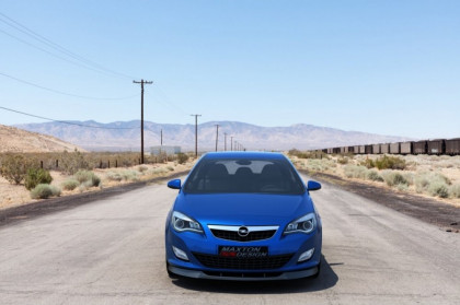 Spojler pod nárazník lipa Opel Astra J před faceliftem carbon look