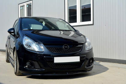 Spojler pod nárazník lipa Opel Corsa D (pro OPC / VXR) carbon look