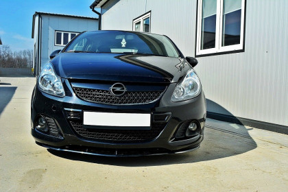 Spojler pod nárazník lipa Opel Corsa D (pro OPC / VXR) carbon look