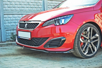 Spojler pod nárazník lipa Peugeot 308 II GTI V.1 černý lesklý plast