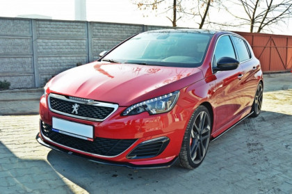 Spojler pod nárazník lipa Peugeot 308 II GTI V.1 černý lesklý plast