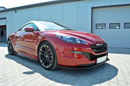 Spojler pod nárazník lipa Peugeot RCZ Facelift černý lesklý plast