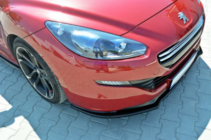 Spojler pod nárazník lipa Peugeot RCZ Facelift černý lesklý plast