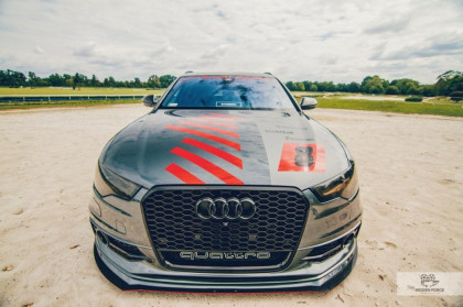 Spojler pod nárazník hybridní Audi S6 / A6 S-Line C7 carbon look