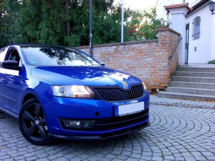 Spojler pod nárazník lipa Škoda Rapid carbon look