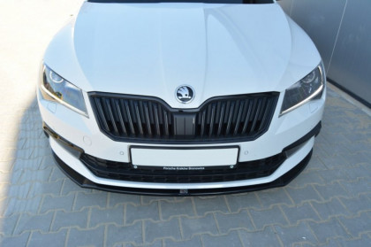 Spoiler pod nárazník lipa Škoda Superb III V.2 matný plast