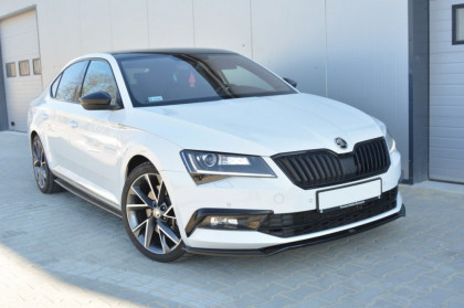 Spoiler pod nárazník lipa Škoda Superb III V.2 matný plast