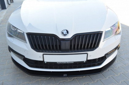 Spoiler pod nárazník lipa Škoda Superb III V.3 carbon look