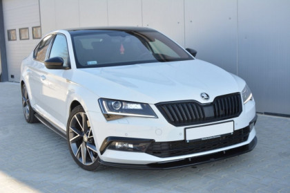 Spoiler pod nárazník lipa Škoda Superb III V.3 carbon look