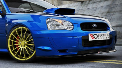 Spojler pod nárazník Subaru Impreza MK2 WRX STI (Blobeye) černý lesklý plast