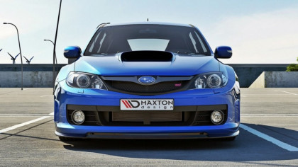 Spojler pod nárazník lipa Subaru Impreza MK3 WRX STI 09-11 černý lesklý plast