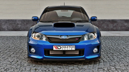 Spojler pod nárazník lipa Subaru Impreza MK3 WRX STI 11-14 černý lesklý plast