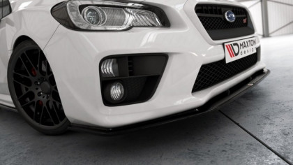 Spojler pod nárazník lipa Subaru Impreza MK4 WRX STI V.2 14- černý lesklý plast