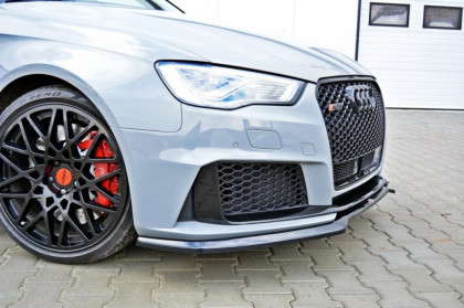 Spojler pod nárazník lipa V.1 Audi RS3 8VA Sportback carbon look