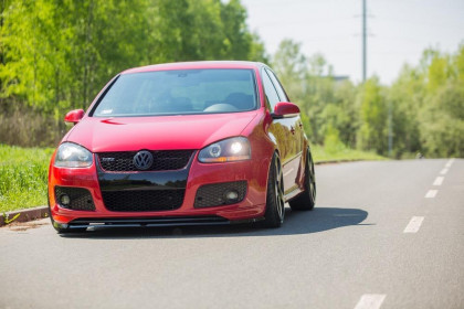 Spojler pod nárazník lipa Volkswagen Golf 5 GTI (pro nárazník 30th) černý lesklý plast