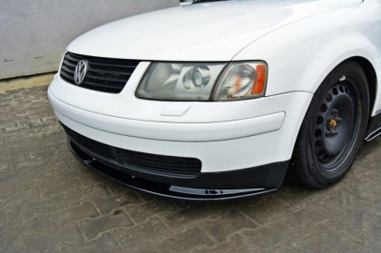 Spojler pod nárazník lipa Volkswagen Passat B5 černý lesklý plast