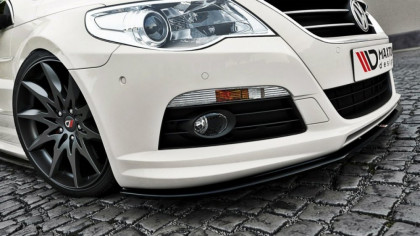 Spojler pod nárazník lipa Volkswagen Passat CC R36 Rline před faceliftem černý lesklý plast