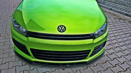 Spojler pod nárazník lipa Volkswagen Scirocco 3 R černý lesklý plast