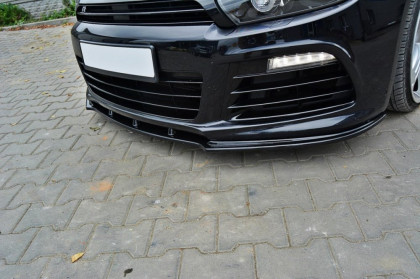Spojler pod nárazník lipa Volkswagen Scirocco 3 R černý lesklý plast