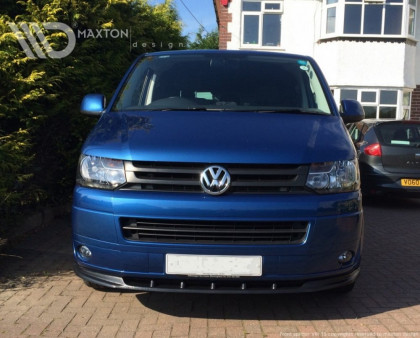 Spojler pod nárazník lipa  VW T5 Facelift carbon look