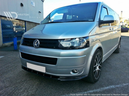 Spojler pod nárazník lipa  VW T5 Facelift carbon look