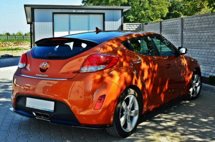 Zadní difuzor Hyundai Veloster 2011- černý lesklý plast