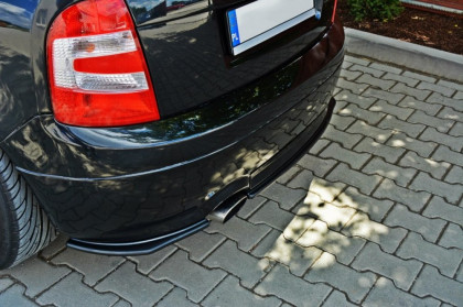 Zadní difuzor Škoda Fabia I RS 03-07 černý lesklý plast