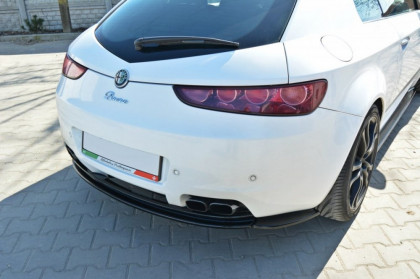 Splitter zadní, prostřední Alfa Romeo Brera 05-10 (Bez žeber) carbon look