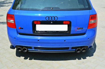 Splitter zadní, prostřední Audi RS6 C5 Avant 02-04 carbon look
