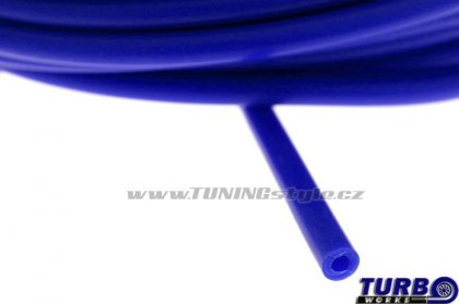 Podtlaková silikonová hadička TurboWorks Blue 10mm