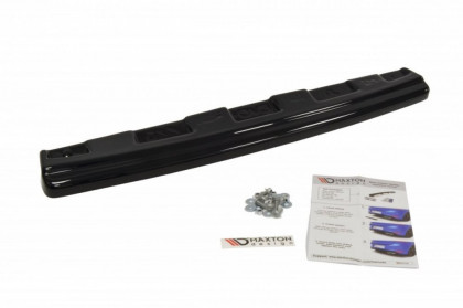 Splitter zadní, prostřední Mitsubishi Lancer Evo X (Bez žeber) 07-15 černý lesklý plast