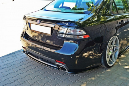 Splitter zadní, prostřední Saab 9-3 Turbo X 07-11 carbon look