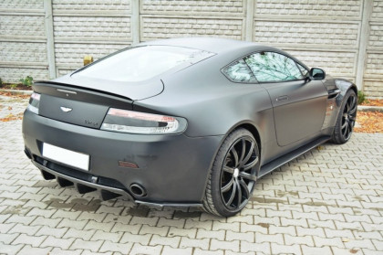 Splittery zadní, boční Aston Martin V8 Vantage 04- černý lesklý plast