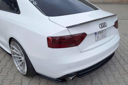 Splittery zadní, boční Audi A5 S-Line facelift 11-15 černý lesklý plast