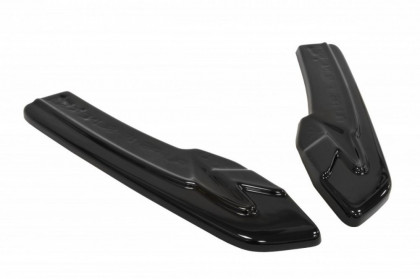 Splittery zadní, boční Audi A5 S-Line facelift 11-15 černý lesklý plast
