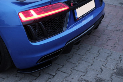 Splittery zadní, boční Audi R8 II 15- černý lesklý plast