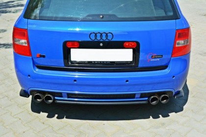 Splittery zadní, boční Audi RS6 C5 Avant 02-04 carbon look